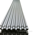 Feuille en acier ondulé galvanisé pour la toiture